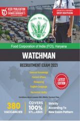 FCI (Food Corporation of India) Haryana - Watchman Exam 2022 FCI (Food Corporation of India) Haryana - Watchman Exam 2022